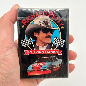 Vintage NASCAR Richard Petty Playing Cards - Sealed